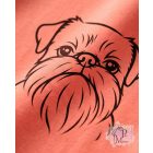 Brüsszeli Griffon póló - Brussels Griffon póló - Kutyás póló - Egyedi Feliratos póló