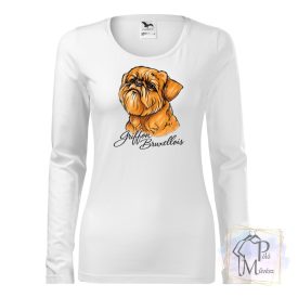  Brüsszeli Griffon póló - Brussels Griffon póló - Kutyás póló - Egyedi Feliratos póló