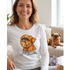 Brüsszeli Griffon póló - Brussels Griffon póló - Kutyás póló - Egyedi Feliratos póló