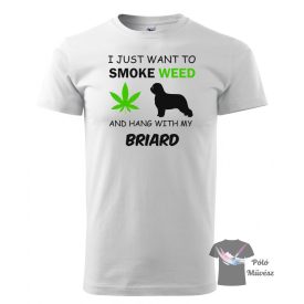   Briard póló - Berger de Brie póló - Kutyás póló - Egyedi Feliratos póló