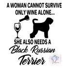 Orosz Fekete Terrier póló - Black Russian Terrier pulcsi - Kutyás póló - Egyedi Feliratos póló