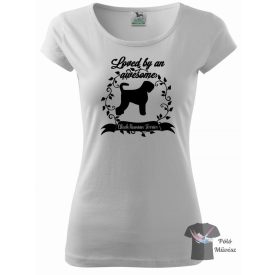   Orosz Fekete Terrier póló - Black Russian Terrier pulcsi - Kutyás póló - Egyedi Feliratos póló