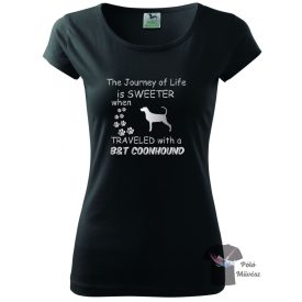   Black and Tan Coonhound póló - Kutyás póló - Egyedi Feliratos póló