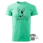 Bullterrier póló - Bull Terrier póló - Kutyás póló - Egyedi Feliratos póló