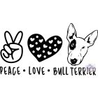 Bullterrier póló - Bull Terrier póló - Kutyás póló - Egyedi Feliratos póló