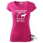 Bullterrier póló - Bull Terrier póló - Kutyás póló - Egyedi Feliratos póló