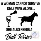 Bullterrier póló - Bull Terrier póló - Kutyás póló - Egyedi Feliratos póló