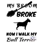 Bullterrier póló - Bull Terrier póló - Kutyás póló - Egyedi Feliratos póló