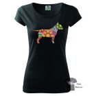 Bullterrier póló - Bull Terrier póló - Kutyás póló - Egyedi Feliratos póló