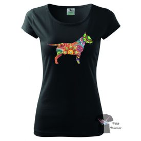   Bullterrier póló - Bull Terrier póló - Kutyás póló - Egyedi Feliratos póló