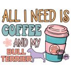 Bullterrier póló - Bull Terrier póló - Kutyás póló - Egyedi Feliratos póló