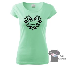   Bullterrier póló - Bull Terrier póló - Kutyás póló - Egyedi Feliratos póló