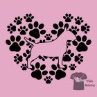 Bullterrier póló - Bull Terrier póló - Kutyás póló - Egyedi Feliratos póló