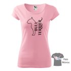 Bullterrier póló - Bull Terrier póló - Kutyás póló - Egyedi Feliratos póló