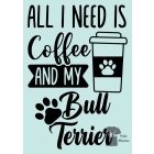 Bullterrier póló - Bull Terrier póló - Kutyás póló - Egyedi Feliratos póló