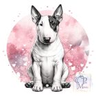Bullterrier póló - Bull Terrier póló - Kutyás póló - Egyedi Feliratos póló