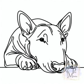   Bullterrier póló - Bull Terrier póló - Kutyás póló - Egyedi Feliratos póló