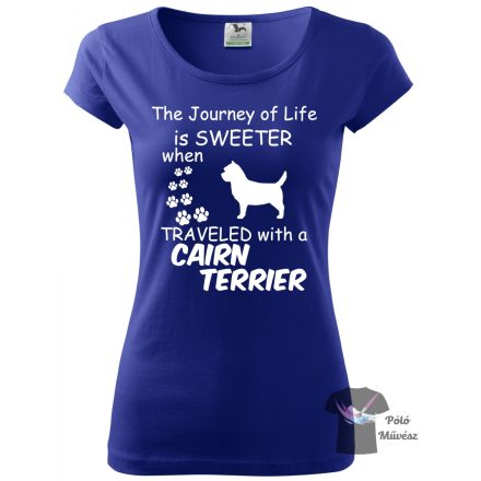 Cairn Terrier póló - Cairn Terrier pulóver - Kutyás póló - Egyedi Feliratos póló
