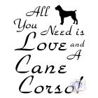 Cane Corso póló - Kutyás póló - Egyedi Feliratos póló