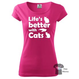   Cicás póló - Macska póló - Cicás pulcsi - Egyedi Póló