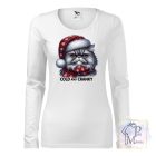 Karácsonyi Cicás póló - Macska póló - Cicás pulcsi - Egyedi Póló