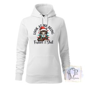   Karácsonyi Cicás póló - Macska póló - Cicás pulcsi - Egyedi Póló