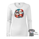 Karácsonyi Cicás póló - Macska póló - Cicás pulcsi - Egyedi Póló