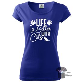   Cicás póló - Macska póló - Cicás pulcsi - Egyedi Póló