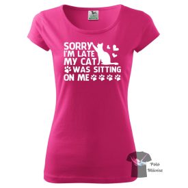   Cicás póló - Macska póló - Cicás pulcsi - Egyedi Póló