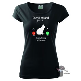   Cicás póló - Macska póló - Cicás pulcsi - Egyedi Póló