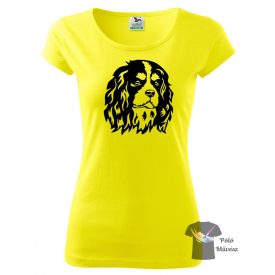   Cavalier King Charles Spániel póló - Spánieles póló - Kutyás póló - Egyedi Feliratos póló