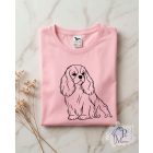 Cavalier King Charles Spániel póló - Spánieles póló - Kutyás póló - Egyedi Feliratos póló