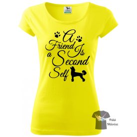   Kínai Meztelen kutya póló - Chinese Crested póló - Kutyás póló - Egyedi Feliratos póló