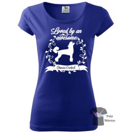   Kínai Meztelen kutya póló - Chinese Crested póló - Kutyás póló - Egyedi Feliratos póló