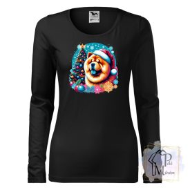   Karácsonyi Csau Csau póló - Chow Chow póló - Kutyás póló - Egyedi Feliratos póló