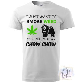   Csau Csau póló - Chow Chow póló - Kutyás póló - Egyedi Feliratos póló