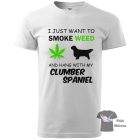Clumber Spániel póló - Clumber Spaniel póló - Kutyás póló - Egyedi Feliratos póló