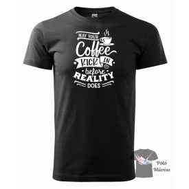 Kávés póló 