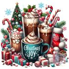 Karácsonyi Kávés póló - Kávé póló - Vicces póló - Egyedi Feliratos Póló