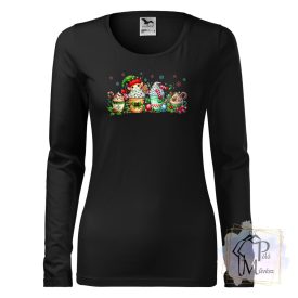   Karácsonyi Kávés póló - Elf Christmmas Kávé póló - Vicces póló - Egyedi Feliratos Póló