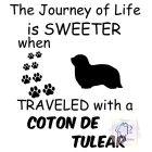 Coton de Tuléar póló - Coton de Tuléar pulcsi - Kutyás póló - Egyedi Feliratos póló