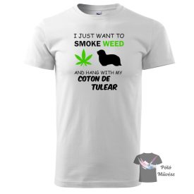   Coton de Tuléar póló - Coton de Tuléar pulcsi - Kutyás póló - Egyedi Feliratos póló
