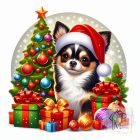 Karácsonyi Csivava póló - Chihuahua póló/pulcsi - Kutyás póló - Egyedi Feliratos póló