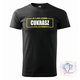   Feliratos cukrász póló – Ajándék ötlet cukrászoknak és hobbisütőknek