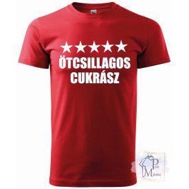   Feliratos cukrász póló – Ajándék ötlet cukrászoknak és hobbisütőknek