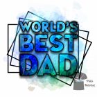 Apu póló - Apa póló - apák napi póló - World's Best Dad póló