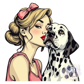   Dalmata póló - Dalmatian póló - Kutyás póló - Egyedi Feliratos póló