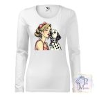 Dalmata póló - Dalmatian póló - Kutyás póló - Egyedi Feliratos póló