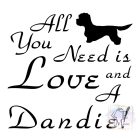 Dandie Dinmont Terrier póló - Kutyás póló - Egyedi Feliratos póló