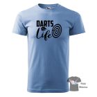Darts póló - Egyedi feliratos póló